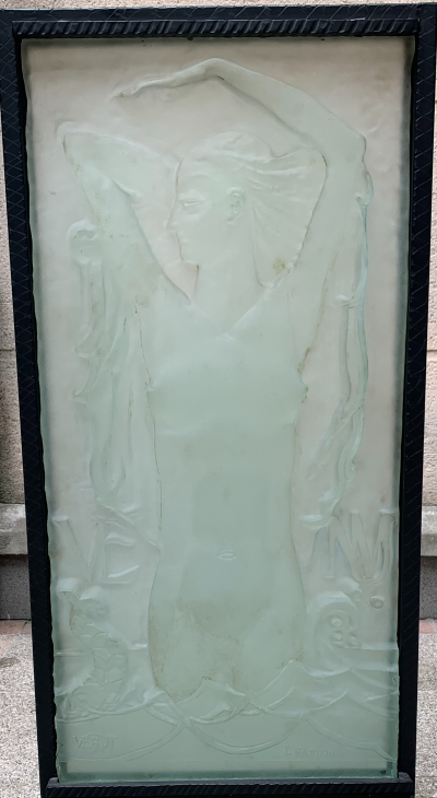 Louis LAURO - Dalle de verre Verart Paris, circa 1925 2