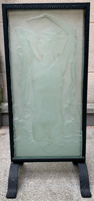 Louis LAURO - Dalle de verre Verart Paris, circa 1925 2