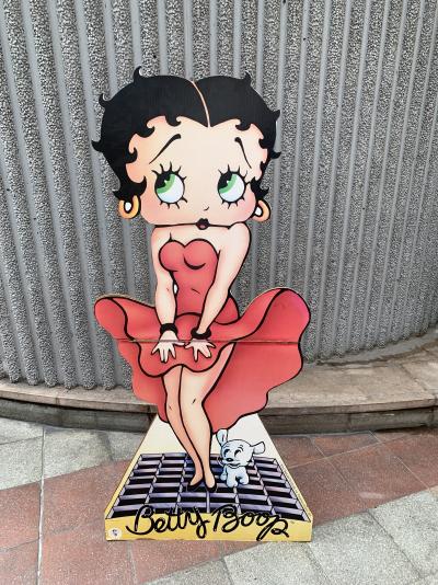 Silhouette de Betty Boop - Impression sur carton 2