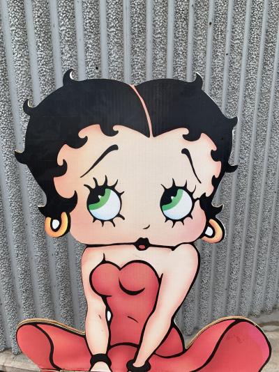 Silhouette de Betty Boop - Impression sur carton 2