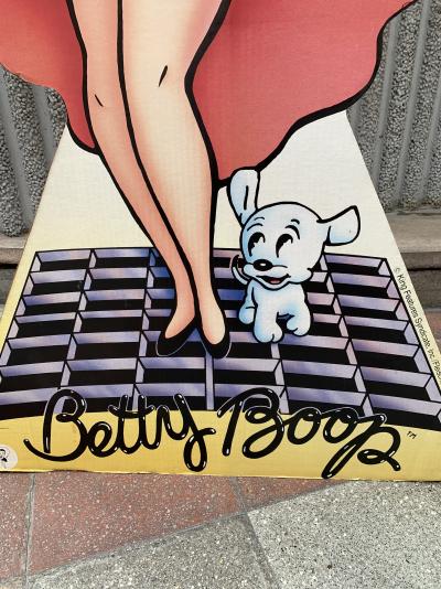 Silhouette de Betty Boop - Impression sur carton 2