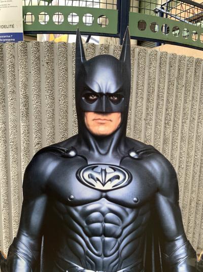 Silhouette Batman - Impression sur carton 2