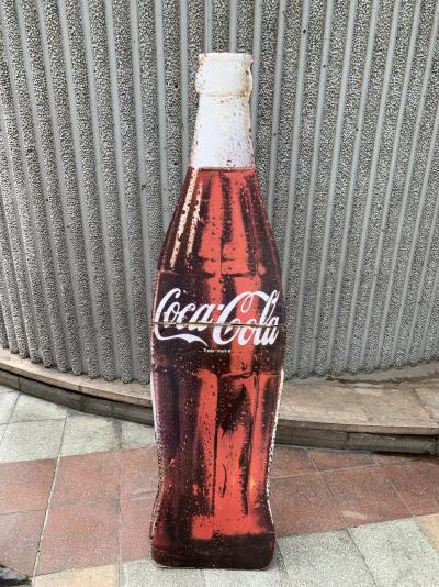 Silhouette Coca Cola - Impression sur carton 2