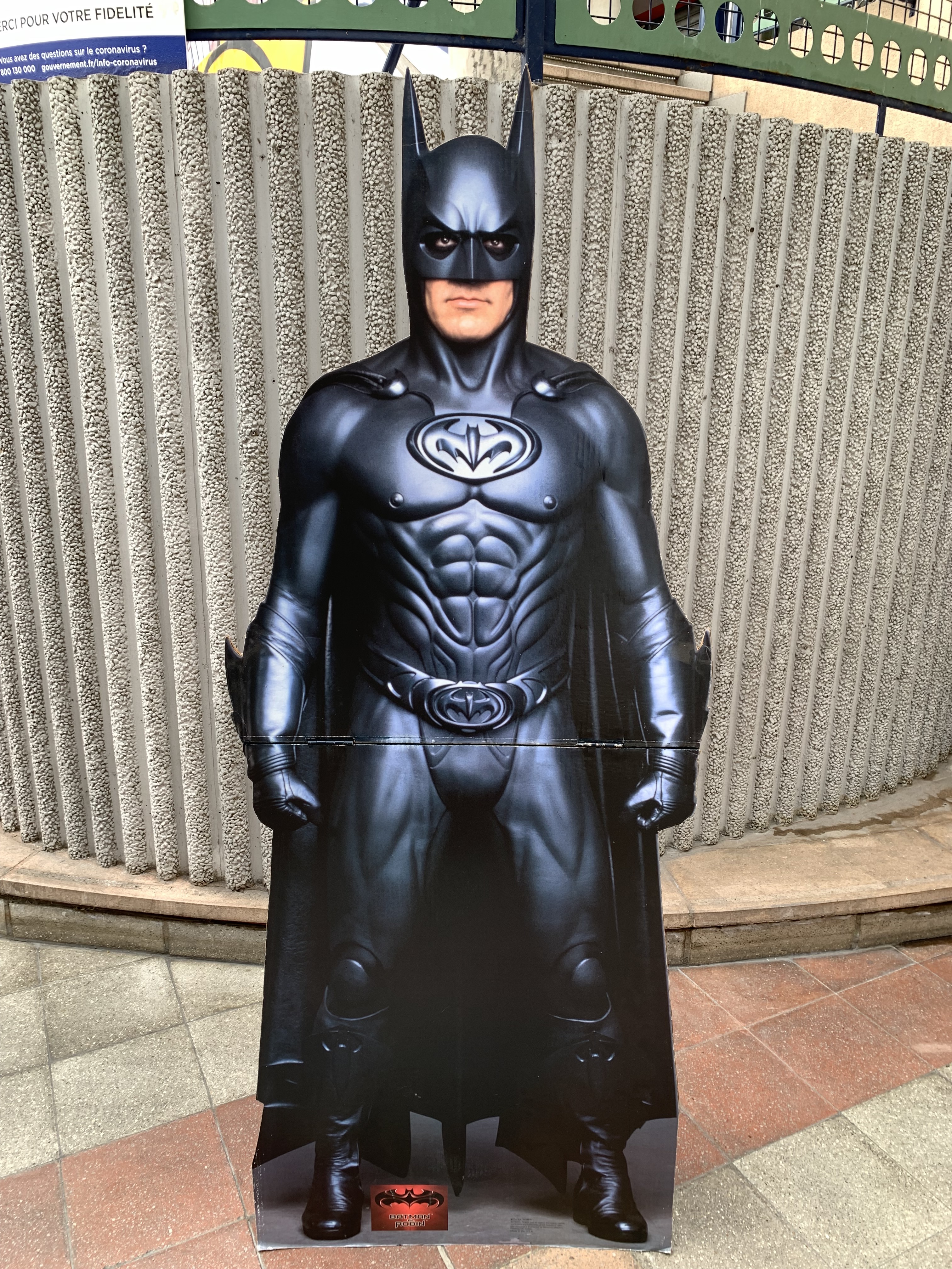 Batman silhouette - Print on cardboard - Collectibles - Plazzart