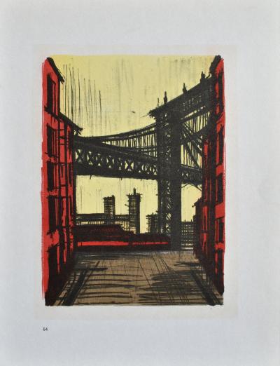 Bernard BUFFET (d’après) -  New York, 1967 - Ensemble de 10 lithographies 2