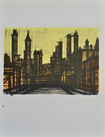 Bernard BUFFET (d’après) -  New York, 1967 - Ensemble de 10 lithographies 2