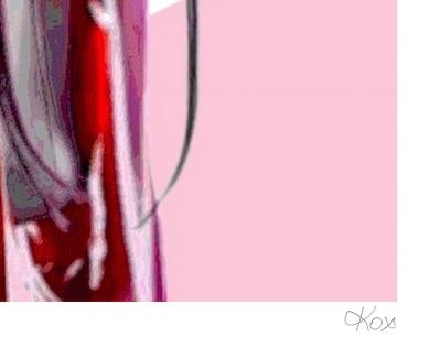 Karl Kox - Cyber Geisha II, 2021 - Sérigraphie signée au crayon 2