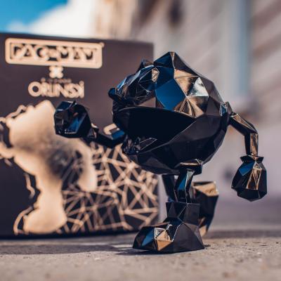 Richard ORLINSKI  - Pac Man Noir - Sculpture 2