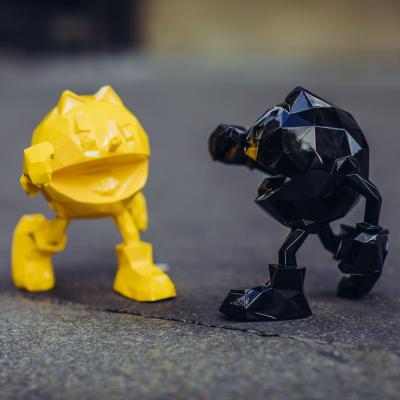 Richard ORLINSKI  - Pac Man Noir - Sculpture 2