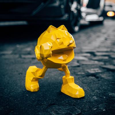 Richard ORLINSKI : Pac Man Jaune  - Sculpture 2