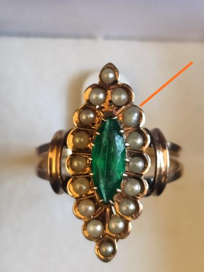 Anillo esmeralda on sale antiguo