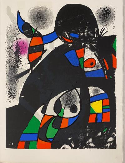 Joan MIRO - Hommage à San Lazzaro - Lithographie originale 2