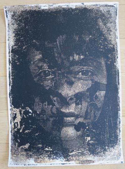 Vhils - Oxymoron, 2020 - Sérigraphie signée au crayon 2