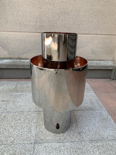 Willy RIZZO - Lampe Love ronde, circa 1970 2