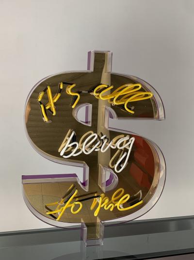 Max WIEDEMANN -  It’s all bling to me, 2015 - Lampe néon 2