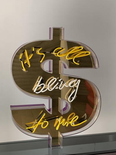 Max WIEDEMANN -  It’s all bling to me, 2015 - Lampe néon 2