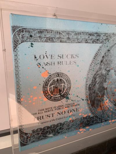 Max WIEDEMANN - Tableau Billion Dollar bill, 2015 2