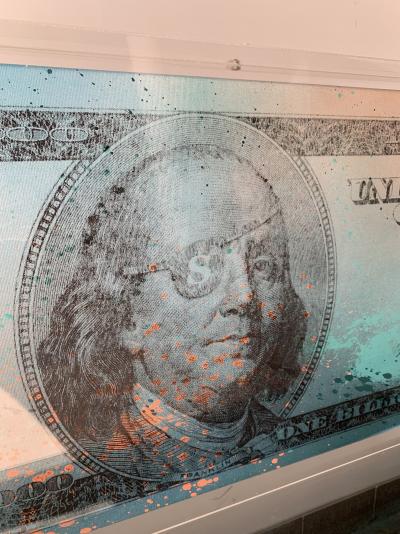 Max WIEDEMANN - Tableau Billion Dollar bill, 2015 2
