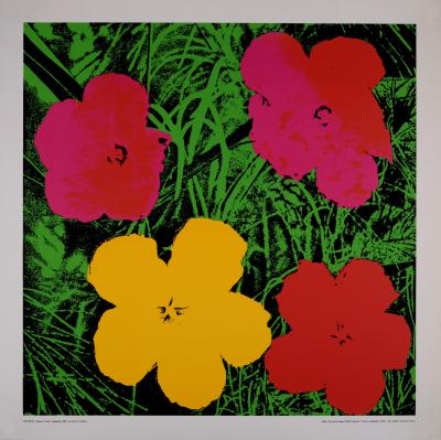 Andy WARHOL (after) - Flowers [Nouvelles Images], 1970 - Color silkscreen on heavy paper 2