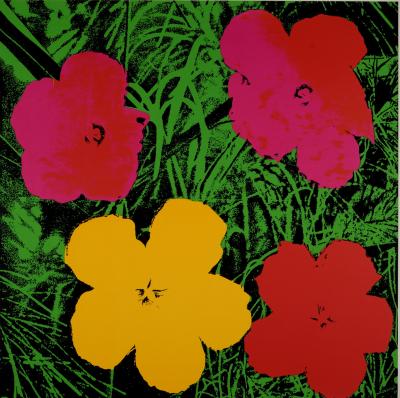 Andy WARHOL (after) - Flowers [Nouvelles Images], 1970 - Color silkscreen on heavy paper 2