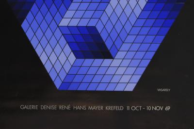 Victor VASARELY - Masterpieces of Modern Art, 1969 - Original silkscreen poster 2