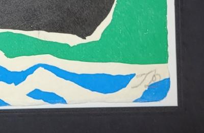 Fernand DUBUIS - Le cantique du Soleil VII,1970 - Lithographie originale signée au crayon 2