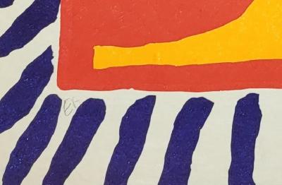 Fernand DUBUIS - Le cantique du Soleil II, 1970 - Lithographie originale signée 2