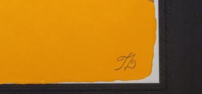 Fernand DUBUIS - Le cantique du Soleil VIII ,1970 - Lithographie originale signée au crayon 2