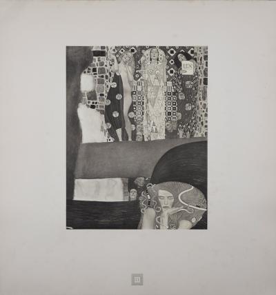 Gustav KLIMT (after) - Eine Nachlese Folio, Jurisprudenz, 1931 - Collotype 2