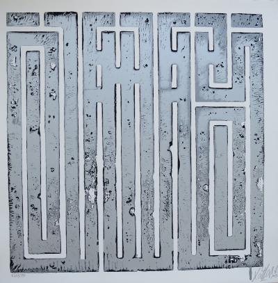 L’Atlas - Just another seal (Silver), 2020 - Sérigraphie signée au crayon 2