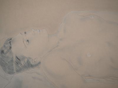 Léonard FOUJITA : Nu allongé, 1930 - Gravure originale signée au crayon 2