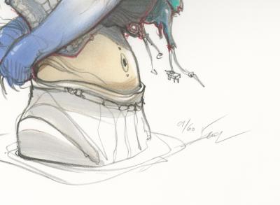 Enki BILAL- Transhumans 1, 2021 - Lithographie originale signée au crayon 2