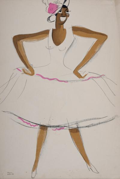 Paul COLIN - Le Tumulte Noir, Joséphine Baker, c. 1927 - Original lithograph and pochoir 2
