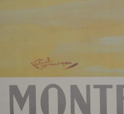 Jean-Gabriel DOMERGUE - Monte Carlo / Brigitte Bardot, c. 1950 - Original offset print 2