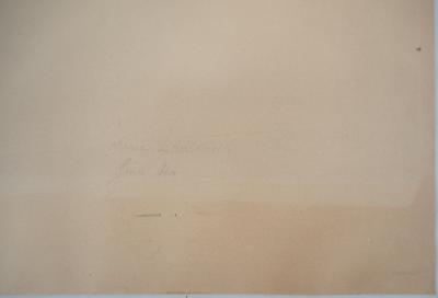 Marie LAURENCIN - Jeune femme à la guitare, 1944 - Dessin original signé 2