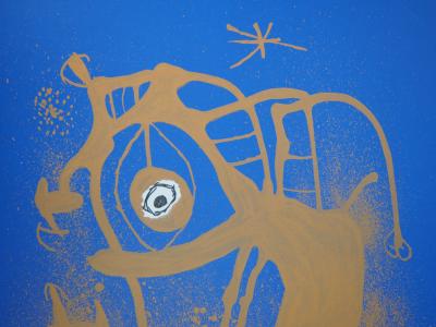 Joan MIRO - La tempête Indigo, 1960 - Lithographie Originale, Signée au crayon 2
