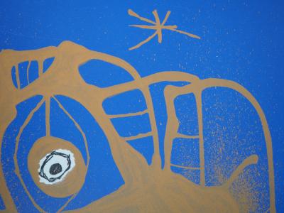 Joan MIRO - La tempête Indigo, 1960 - Lithographie Originale, Signée au crayon 2