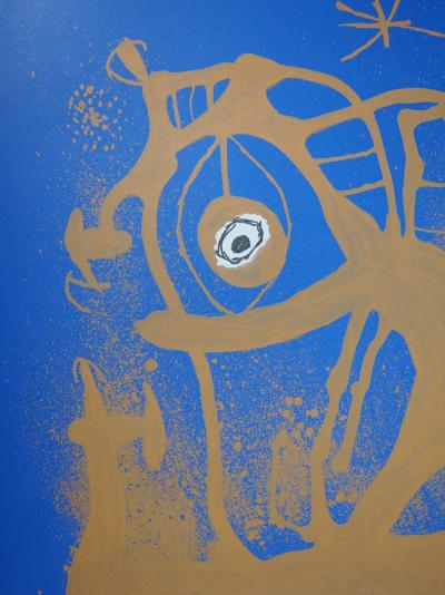 Joan MIRO - La tempête Indigo, 1960 - Lithographie Originale, Signée au crayon 2