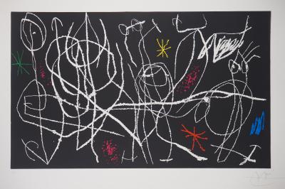 Joan MIRO - L’invité du dimanche, 1969 - Gravure Originale, Signée au crayon 2