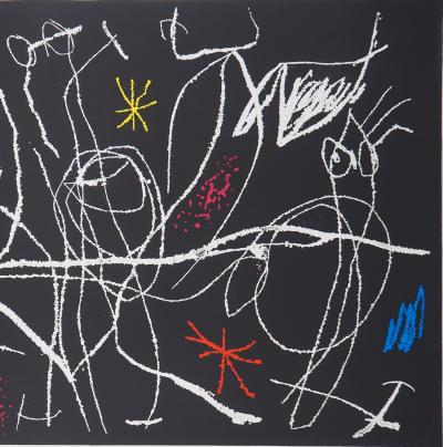 Joan MIRO - L’invité du dimanche, 1969 - Gravure Originale, Signée au crayon 2
