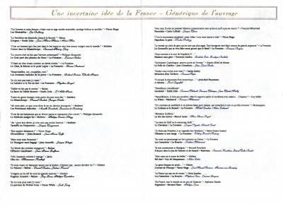 Jacky REDON - Une incertaine idée de la France, 2010 2