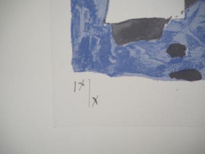Georges BRAQUE - Taureaux ailés, 1960 - Lithographie originale, Signée au crayon 2