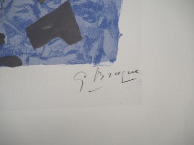 Georges BRAQUE - Taureaux ailés, 1960 - Lithographie originale, Signée au crayon 2