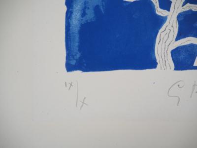 Georges BRAQUE - Oiseau et Lotus, 1960 - Lithographie originale, Signée au crayon 2