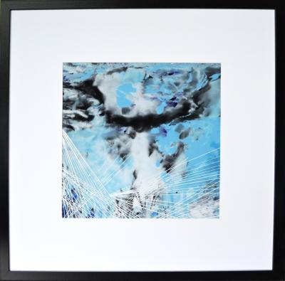 Rita VANDENHERREWEGEN - Un autre regard, 2021 - Acrylique sur plexiglass  signée 2