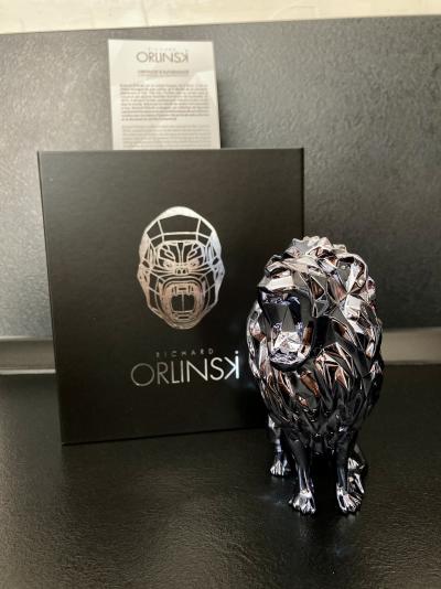 Richard ORLINSKI : Roaring Lion Spirit - Sculpture originale 2