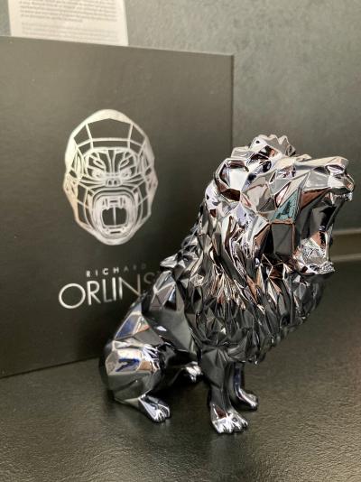 Richard ORLINSKI : Roaring Lion Spirit - Sculpture originale 2