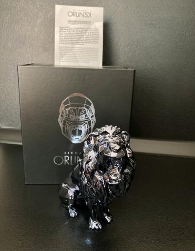Richard ORLINSKI : Roaring Lion Spirit - Sculpture originale 2