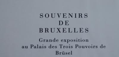 François Schuiten - Souvenirs de Bruxelles, 2000  - Sérigraphie signée 2