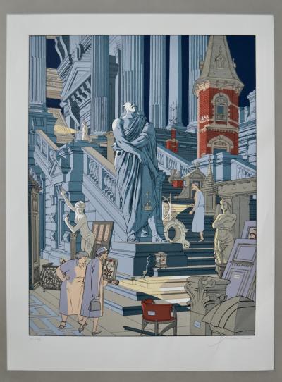 François SCHUITEN - Les Cités Obscures - Brüsel, 2018 - Hand